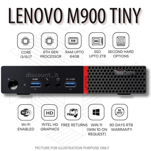 Lenovo m900 tiny core - pc, i7